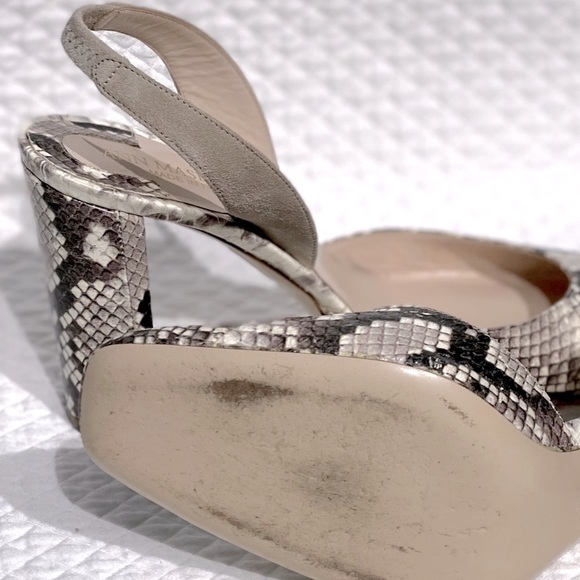 Ann Mashburn python heel made in Italy - Picture 8 of 9